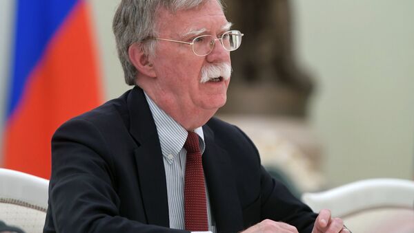 John Bolton, asesor de Seguridad Nacional de la Casa Blanca durante su visita a Rusia John Bolton, asesor de Seguridad Nacional de la Casa Blanca durante su visita a Rusia - Sputnik Mundo