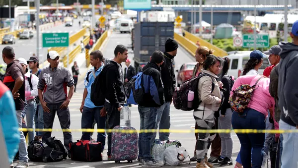 Migrantes venezolanos