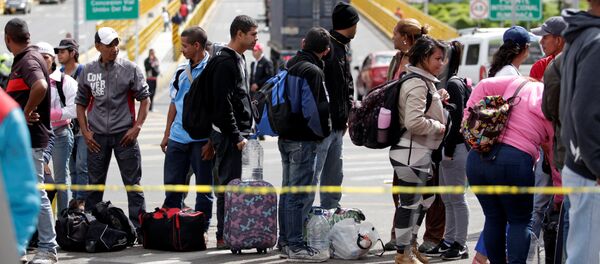 Migrantes venezolanos - Sputnik Mundo