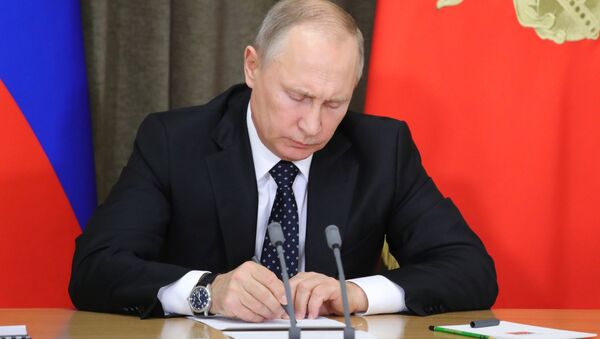 Vladímir Putin, presidente de Rusia - Sputnik Mundo