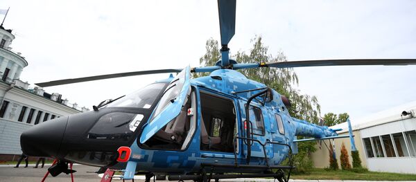 Un helicóptero Ansat - Sputnik Mundo
