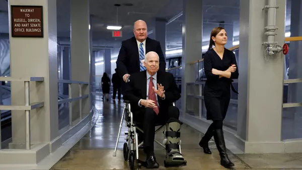 John McCain, senador estadounidense - Sputnik Mundo