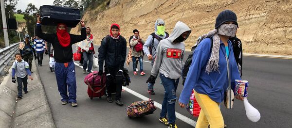 Los migrantes venezolanos - Sputnik Mundo