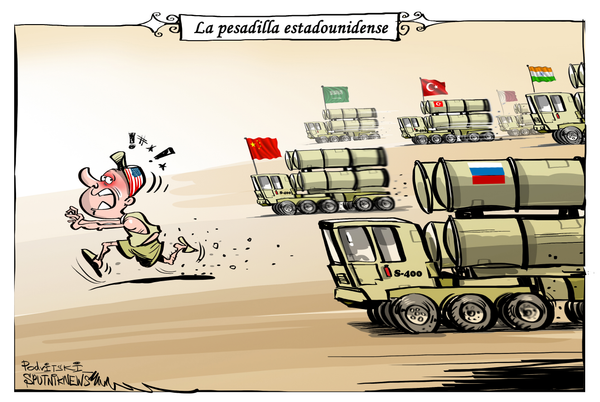 Los S-400 rusos persiguen a EEUU hasta en sus pesadillas Los S-400 rusos persiguen a EEUU hasta en sus pesadillas - Sputnik Mundo