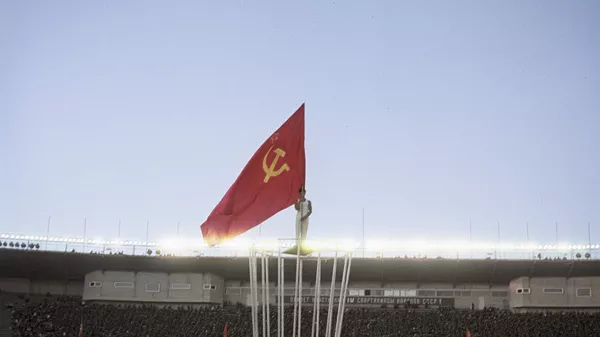 Bandera de la URSS (imagen referencial)