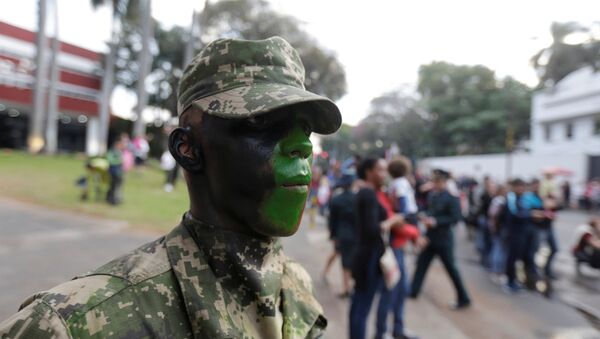 Un militar paraguayo - Sputnik Mundo