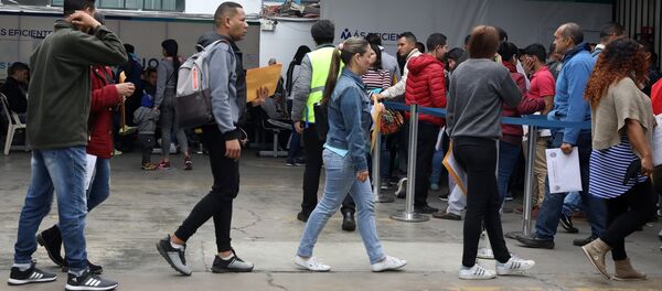 Los migrantes venezolanos en Perú Los migrantes venezolanos en Perú - Sputnik Mundo