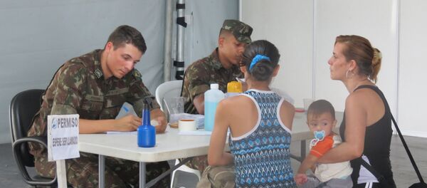 El puesto fronterizo de Pacaraima, estado de Roraima, Brasil - Sputnik Mundo