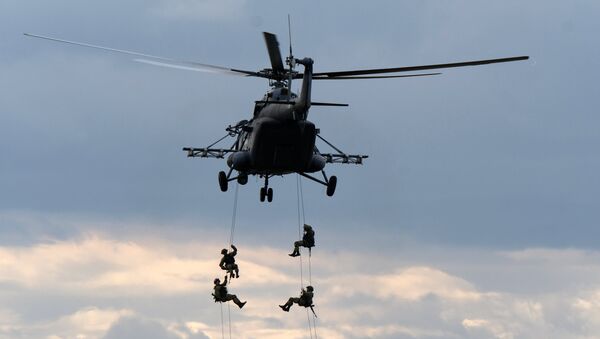 'Hombres Corteses' durante el Foro Army 2017 (archivo) - Sputnik Mundo