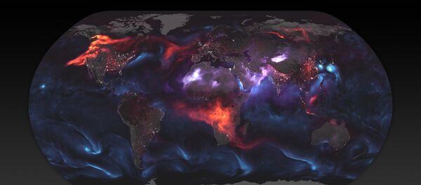 Distintos tipos de aerosoles presentes en el aire de la Tierra - Sputnik Mundo