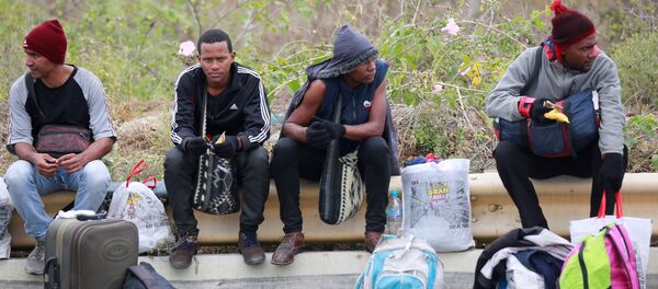 Migrantes venezolanos (archivo) - Sputnik Mundo