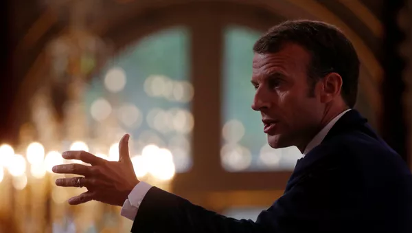 Emmanuel Macron, presidente de Francia