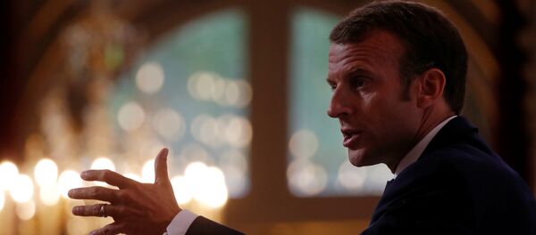 Emmanuel Macron, presidente de Francia - Sputnik Mundo