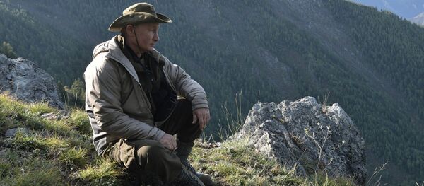 El presidente Putin pasa el fin de semana en Tuvá, Rusia - Sputnik Mundo