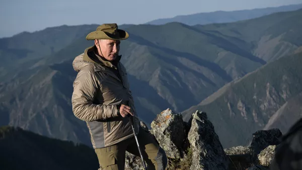 El presidente Putin pasa el fin de semana en Tuvá, Rusia