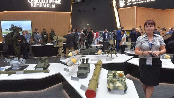 La corporación Rostec en el Foro Internacional de Defensa Army 2018 - Sputnik Mundo