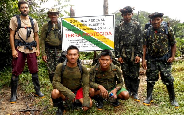 Los miembros de la expedición de Funai - Sputnik Mundo