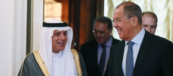 Встреча глав МИД России и Саудовской Аравии С. Лаврова и А. Аль-Джубейра - Sputnik Mundo