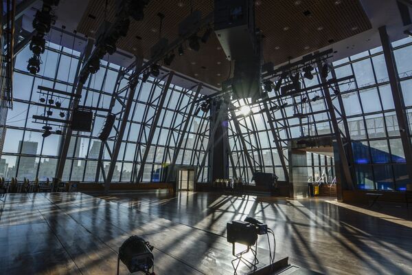 Interior de la cúpula del Centro Cultural Kirchner - Sputnik Mundo