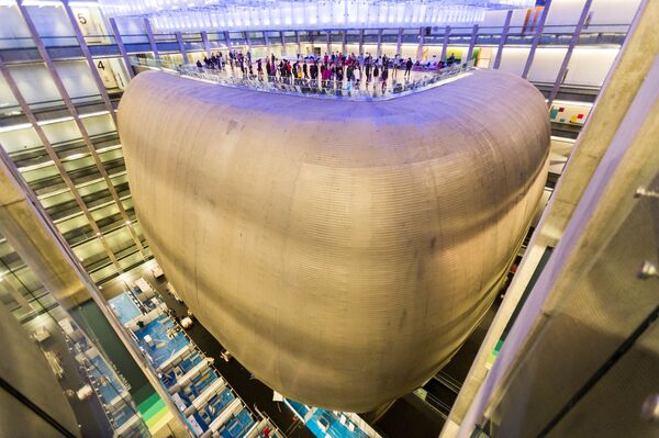 Vista exterior de la Sala Sinfónica Ballena Azúl del CCK - Sputnik Mundo