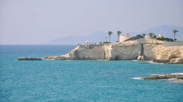 Vista del palacio de la familia presidencial, cerca de Latakia. - Sputnik Mundo