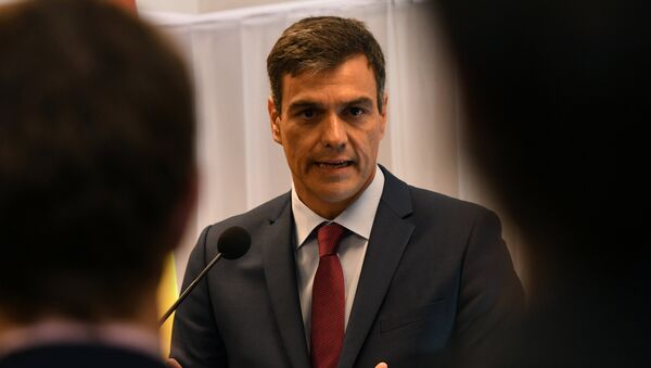 Pedro Sánchez, el presidente del Gobierno de España - Sputnik Mundo