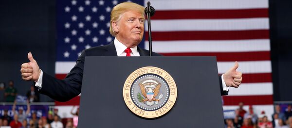 Donald Trump, presidente de EEUU - Sputnik Mundo