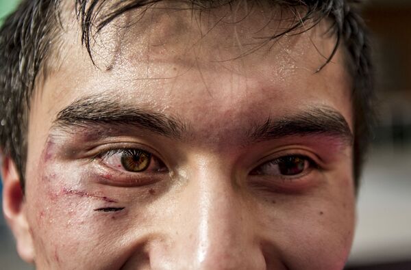 Alexander Castillo obtuvo el primer lugar en el Torneo Nacional de Artes Marciales Mixtas en su categoría - Sputnik Mundo