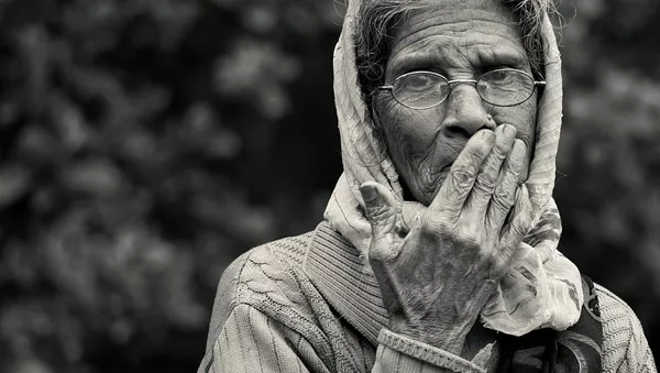 Una anciana (imagen referencial)