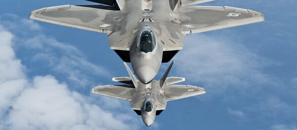 Los F-22 Raptor de EEUU - Sputnik Mundo