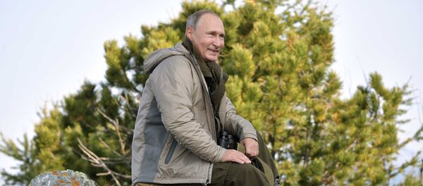 El presidente Putin pasa el fin de semana en Tuvá, Rusia - Sputnik Mundo