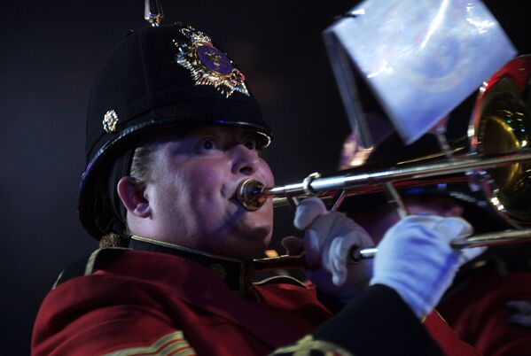 Así culminó el Festival Internacional de Música Militar Torre Spásskaya - Sputnik Mundo