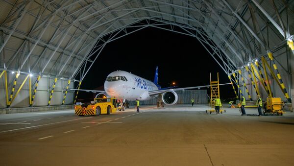 Avión ruso MC-21 (archivo) - Sputnik Mundo