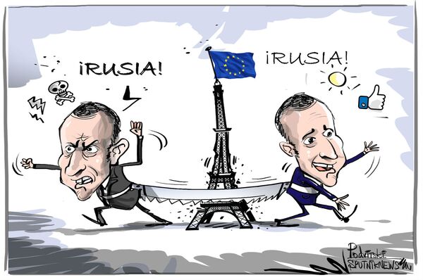 Macron-Putin: Europa necesita a Rusia Macron-Putin: Europa necesita a Rusia - Sputnik Mundo