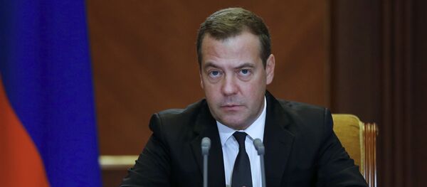 El primer ministro ruso, Dmitri Medvédev - Sputnik Mundo