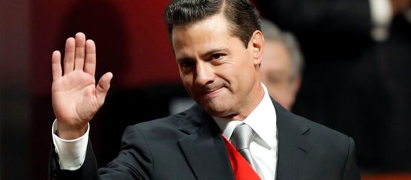 Enrique Peña Nieto, presidente saliente de México Enrique Peña Nieto, presidente saliente de México - Sputnik Mundo