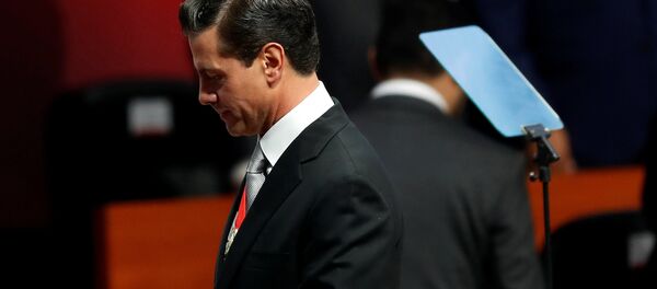 Enrique Peña Nieto, presidente saliente de México Enrique Peña Nieto, presidente saliente de México - Sputnik Mundo