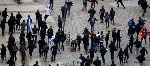 Manifestación de protesta en Chemnitz, Alemania - Sputnik Mundo