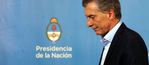 Mauricio Macri, presidente de Argentina Mauricio Macri, presidente de Argentina - Sputnik Mundo