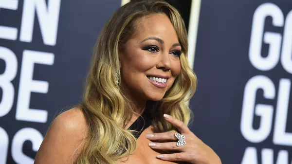 Mariah Carey en la 75 Gala Anual de los Globos de Oro en California - Sputnik Mundo