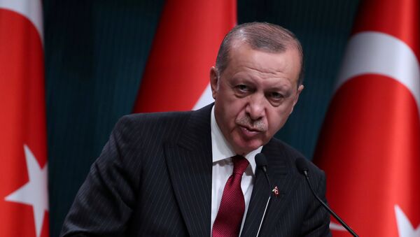 Recep Tayyip Erdogan, presidente de Turquía - Sputnik Mundo