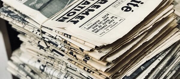 Periódicos franceses (imagen referencial) - Sputnik Mundo