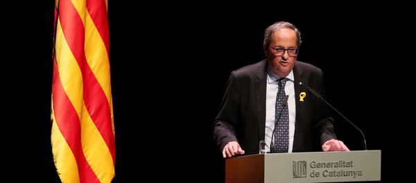 Quim Torra, presidente de la Generalitat de Cataluña - Sputnik Mundo