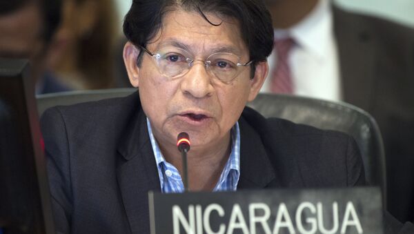 Denis Moncada, canciller de Nicaragua - Sputnik Mundo