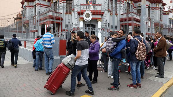 Embajada de Venezuela en Lima - Sputnik Mundo