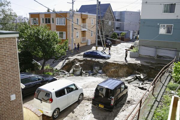 El devastador terremoto que ha puesto a prueba a Japón - Sputnik Mundo