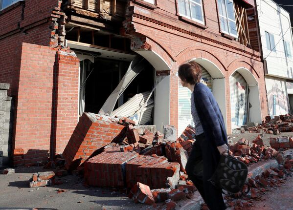 El devastador terremoto que ha puesto a prueba a Japón - Sputnik Mundo