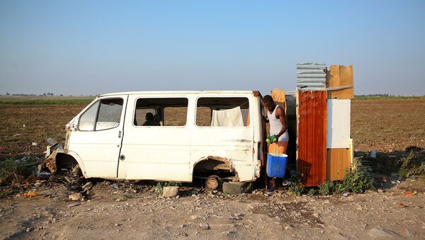 Migrante africano en Italia - Sputnik Mundo