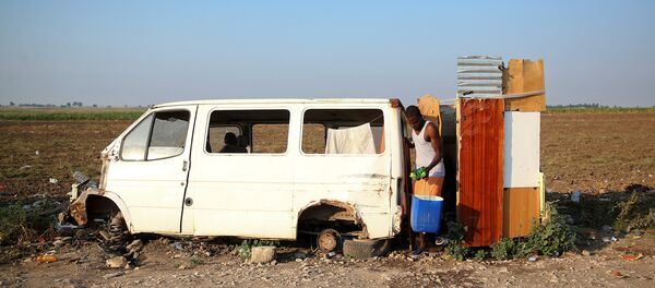 Migrante africano en Italia - Sputnik Mundo