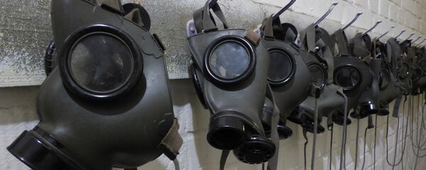 Máscaras de gas - Sputnik Mundo